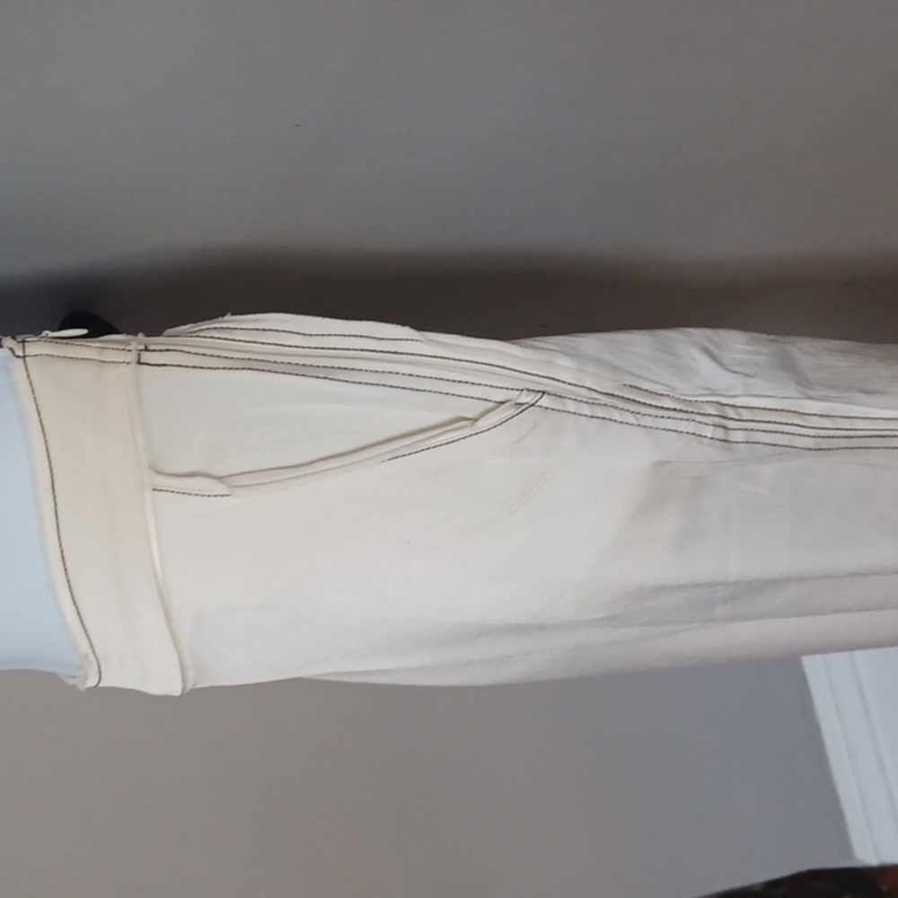 Zara cream pants size M - Picture 3 of 14